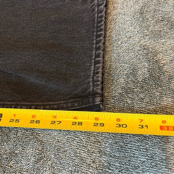 Denim Forum The Tippi High Rise Carrot 26L washed black size 30 - Picture 9 of 12